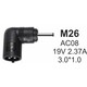 NPC AC08 M26 Gembird konektor za punjac 65W 19V 2 37A 3 0x1 1mm