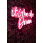 It was all a Dream - Pink Pink Decorative Plastic Led Lighting