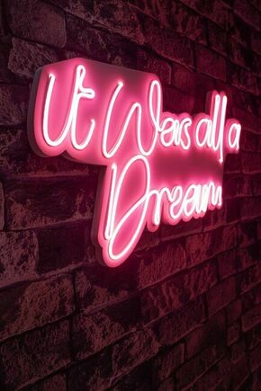 It was all a Dream - Pink Pink Decorative Plastic Led Lighting