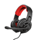 Trust GXT 411 Radius gaming slušalice, 3.5 mm, crna/crno-crvena, 108dB/mW, mikrofon