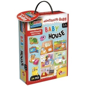 LISCIANI Montesori Edukativna kutija Baby House 100613