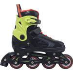 ROLER PW126B-10 BLACK/NEON GREEN ALU XS(29-32) ABEC5 PU ACTION 2021 PAR