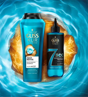 GLISS Aqua Revive SET - Šampon 400 ml i Express Tretman 7s