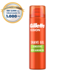 Gillette Fusion 5 gel za brijanje za osetljivu kožu 200ml