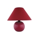 Rabalux Ariel keramička stona lampa E14 40W, crvena