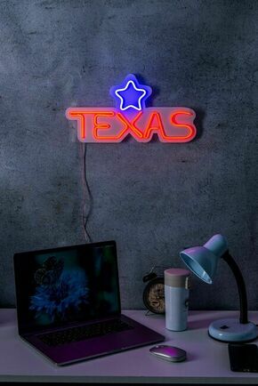 WALLXPERT Dekorativna rasveta Texas Lone Star Blue