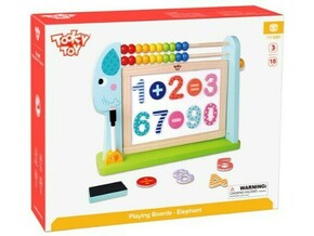 Tooky toy Tabla za računanje sa likom slona