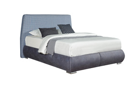 Napoli krevet sa spremnikom 124x223x124 cm sivi