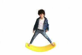 HANAH HOME Drvena igračka Balance Board Yellow