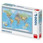 Dino Puzzle Politička mapa sveta 1000kom