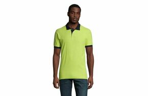 SOL'S PRINCE muška polo majica sa kratkim rukavima - Apple green/teget