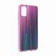 Torbica Carbon glass za Samsung A415F Galaxy A41 pink