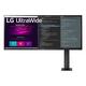 LG UltraWide 34WN780-B monitor, IPS, 34", 21:9, 3440x1440, 60Hz/75Hz, pivot, HDMI, DVI, Display port, VGA (D-Sub), USB