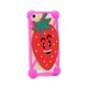 Maskica univerzalna gumena za mobilni telefon 4 5 5 0 Fruit type 3 pink