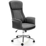 Argento kancelarijska stolica 65x75x118 cm grafitno crna