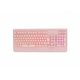 White Shark GK-2103 Mikasa tastatura, roza