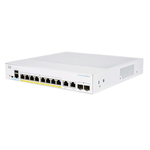 Cisco CBS250-8P-E-2G switch, 8x, rack mountable