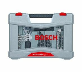 Bosch 91-delni set burgija i bitova odvrtača Premium X-Line