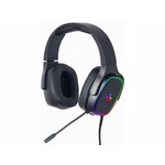 Gembird GHS-SANPO-S300 gaming slušalice, 3.5 mm/USB, crna, 105dB/mW, mikrofon