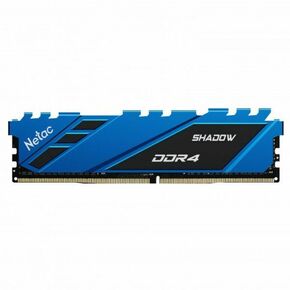 RAM DDR4 16GB 3200Mhz Netac Shadow C16 Blue NTSDD4P32SP-16B