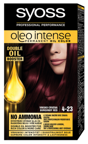SYOSS OLEO INTENSE boja za kosu 4-23 Burgundy Red