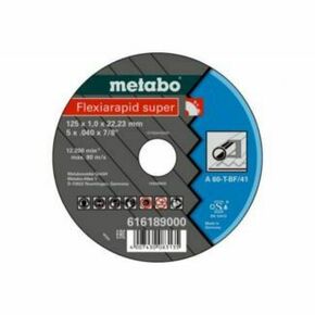 Metabo Rezna ploča „Flexiarapid Super“ za čelik A 60-T 115 x 1 x 22