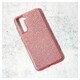Maskica Crystal Dust za Samsung G990B Galaxy S21 FE roze