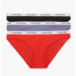 Calvin Klein ženski donji veš 3 Pack Bikini Briefs - Carousel 000QD3588E1CX
