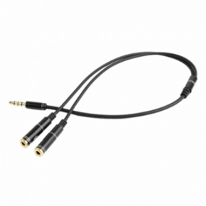 GEMBIRD AUX audio kabl 3.5mm 4-pola na 2x 3.5mm 3-pola (m/2ž) - CCA-417 M