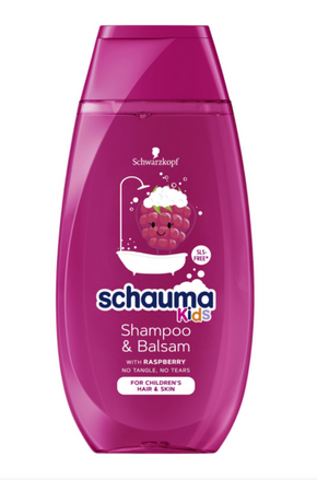 SCHAUMA kids Girl Raspberry shampoo &amp; balsam 400ml