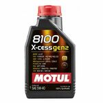 Motul 8100 X-clean gen2 5w40 1/1