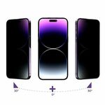 NEXT ONE All-Rounder Privacy Glass Screen Protector For iPhone 14 Pro Max (IPH-14PROMAX-PRV)