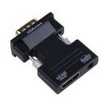 Fast Asia Adapter konvertor HDMI F VGA M plug in crni