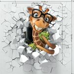 3D Žirafa 3D 172-L 250x250