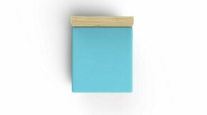 L`ESSENTIEL MAISON Ranforce dušečni čaršav (180x200) Turquoise