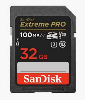 SDHC SanDisk 32GB Extreme PRO