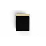L`ESSENTIEL MAISON Ranforce dušečni čaršav (90 x 200) Black