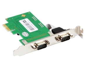E-GREEN PCI Express kontroler 2-port (RS-232
