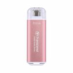 Transcend TS512GESD300P 512GB, Portable SSD, ESD300P, USB 10Gbps, Type C, Pink