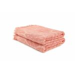 Leaf - Salmon Salmon Bath Towel Set (2 Pieces)