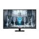 Samsung LS43CG700NUXEN tv monitor, VA, 43", 16:9, 3840x2160, 144Hz, HDMI, Display port, USB