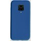 MCTK4 XIAOMI Redmi Note 8 Redmi Note 8 2021 Futrola UTC Ultra Tan Color silicone Dark Blue 59