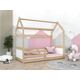 Drveni dečiji krevet MIKI - Svetlo Drvo - 160*80 cm