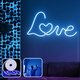 OPVIQ Zidna LED dekoracija Love in Love Large Blue