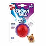 GiGwi lopta sa zvukom providna Crveno - Ljubičasta S - 5 cm