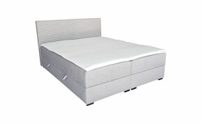 Houston krevet sa prostorom za odlaganje 162x212x102/54cm sivi