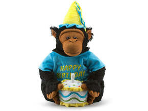 Plišani Majmun 50cm Srećan Rođendan