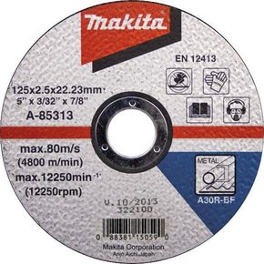 Makita D-18661 Brusni disk sa presovanim centrom 115/22