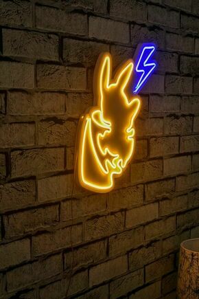 Wallity Dekorativna plastična LED svetiljka Pikachu