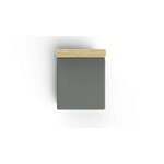 L`ESSENTIEL MAISON Ranforce dušečni čaršav (90 x 190) Dark Grey